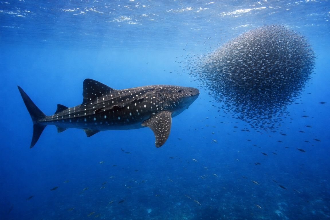 Whale shark in Cozumel Snorkeling Tours